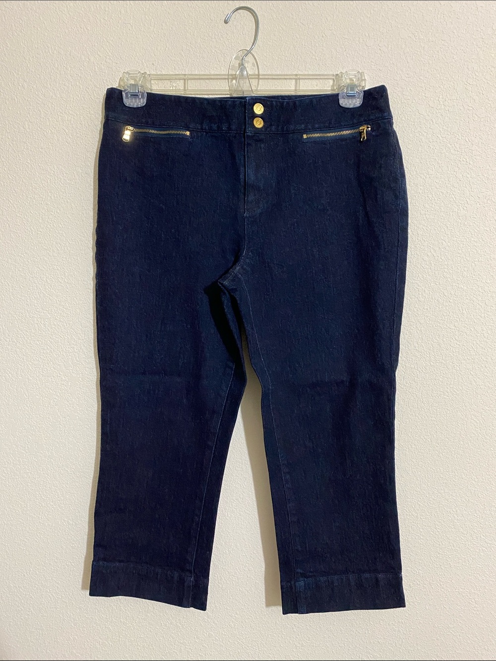 RALPH LAUREN Cropped Dressy Denim Pants Women's Size 8